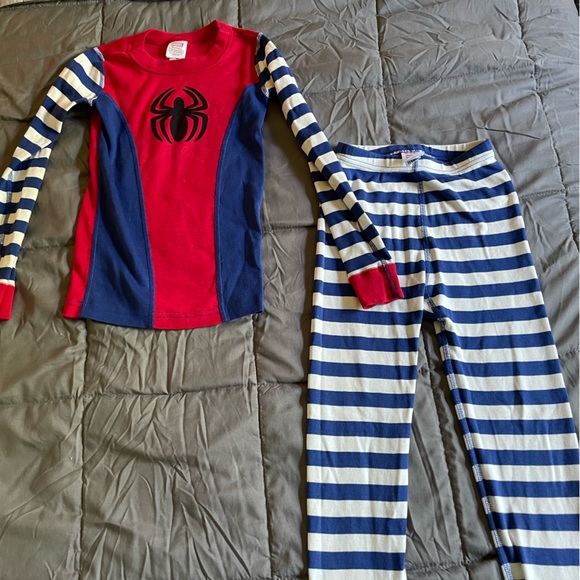 Hanna Andersson Marvel Spider-Man pajamas size 6-7 - Picture 1 of 5